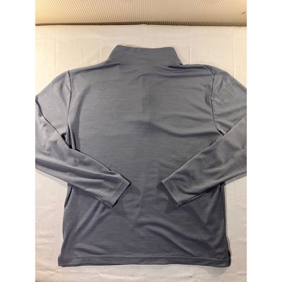 Nike Dri-FIT Men's Gray 1/4 Zip Long Sleeve Athletic Pullover Shirt Size M - Picture 8 of 9